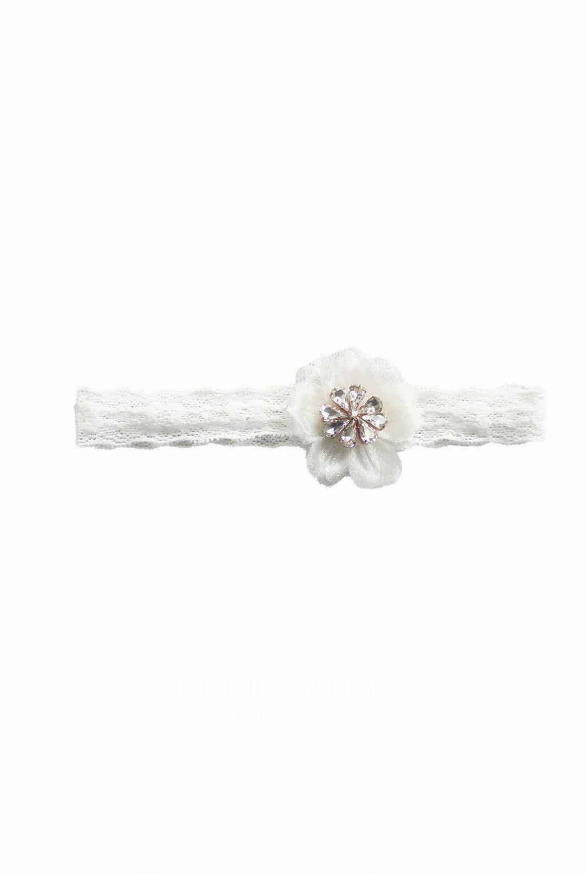 crystals elastic lace bridal garter