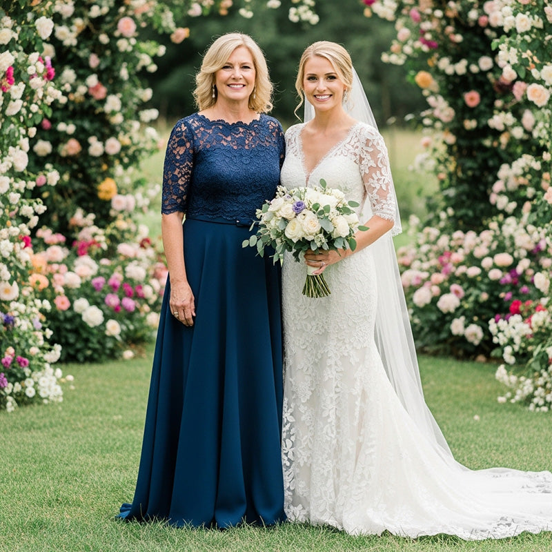 elegant mother of bride dresses