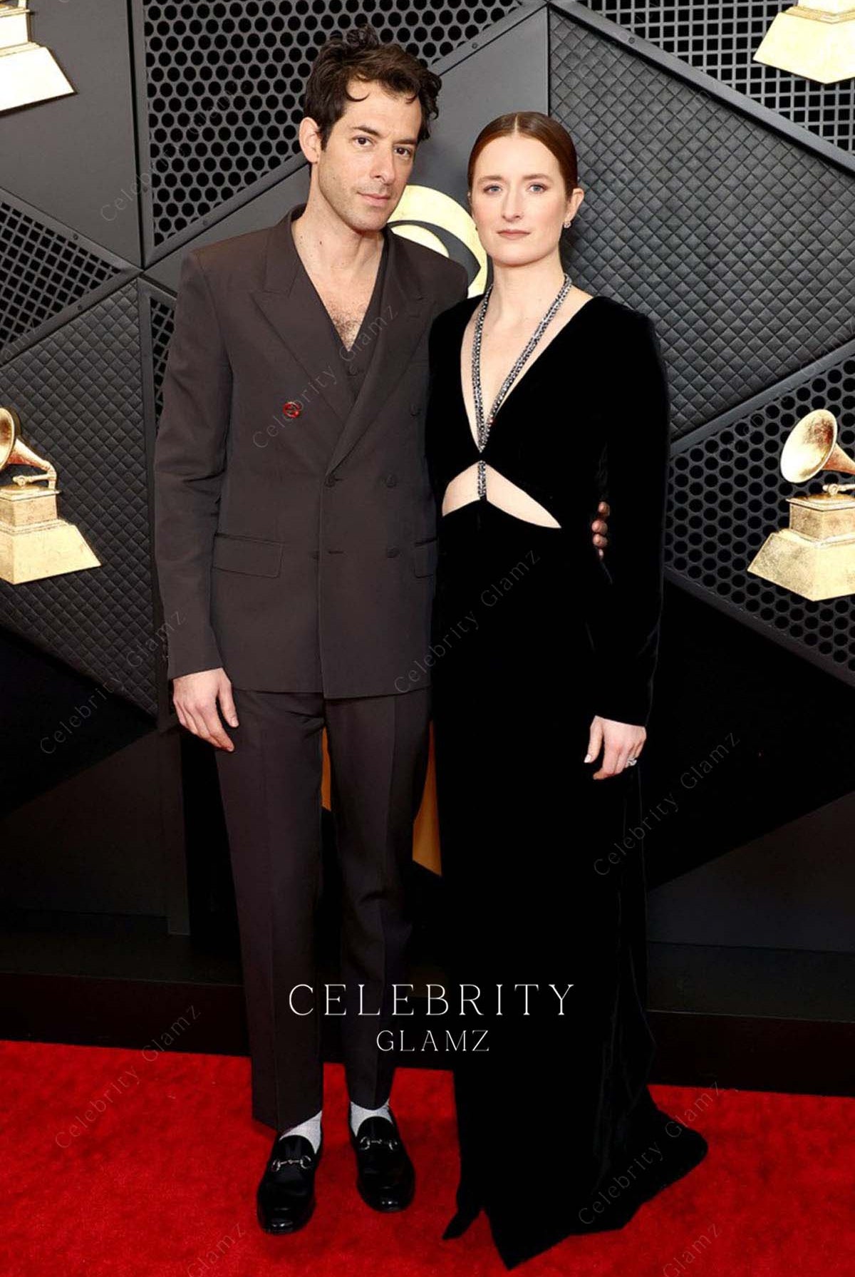 Grace Gummer cutout prom dress Grammys red carpet 2024