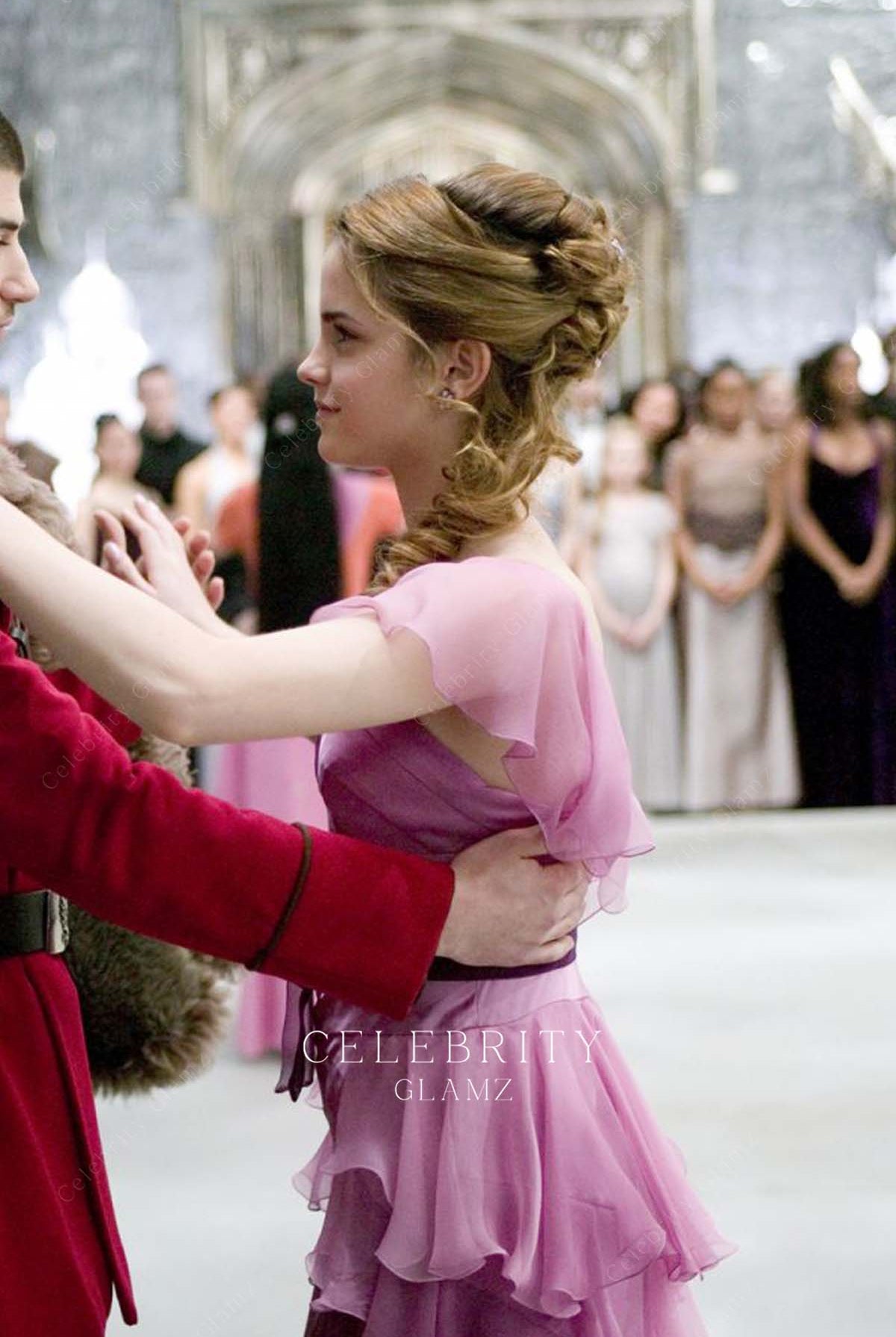 hermione granger pink yule ball dress