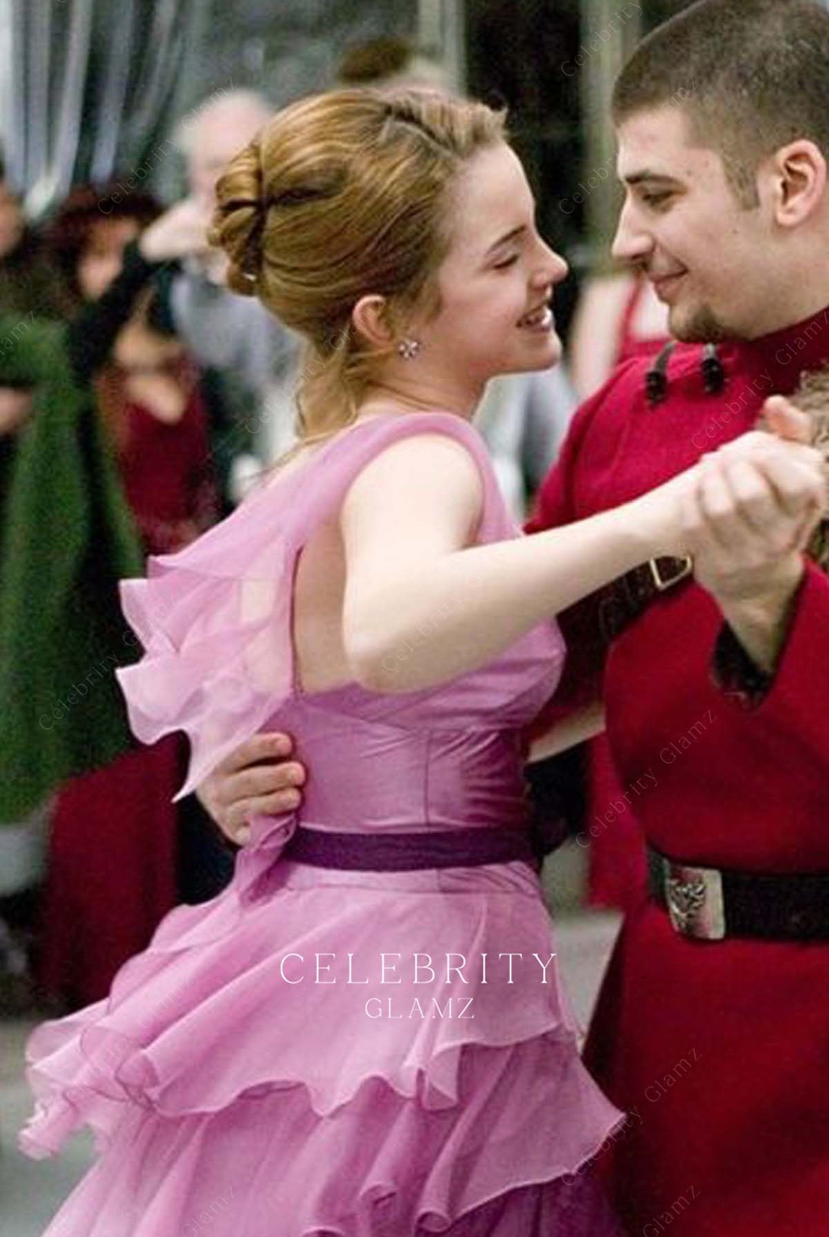 hermione granger yule ball pink dress