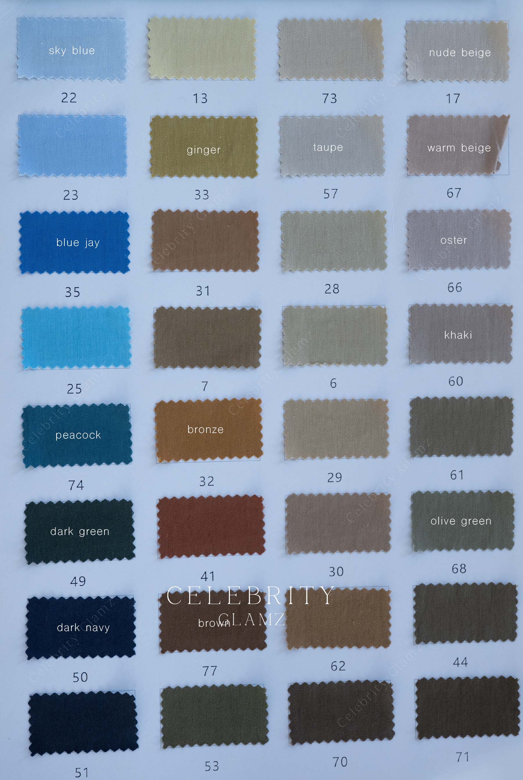 high quality washed poplin swatch