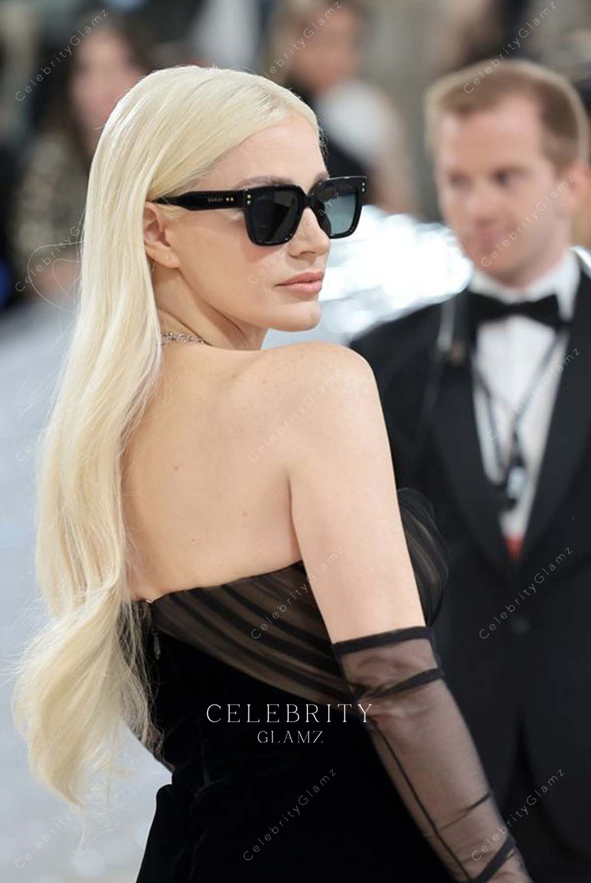 Jessica Chastain backless 2023 met gala dress