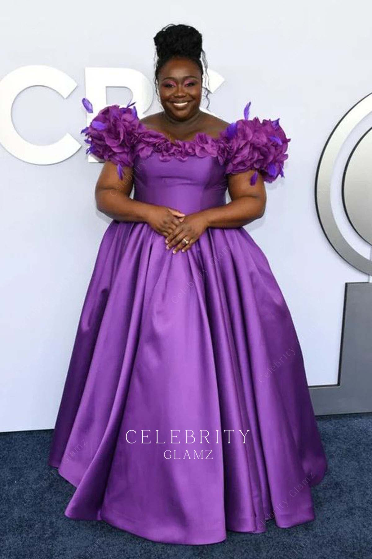 Jocelyn Bioh plus size prom dress 2024 Tony awards