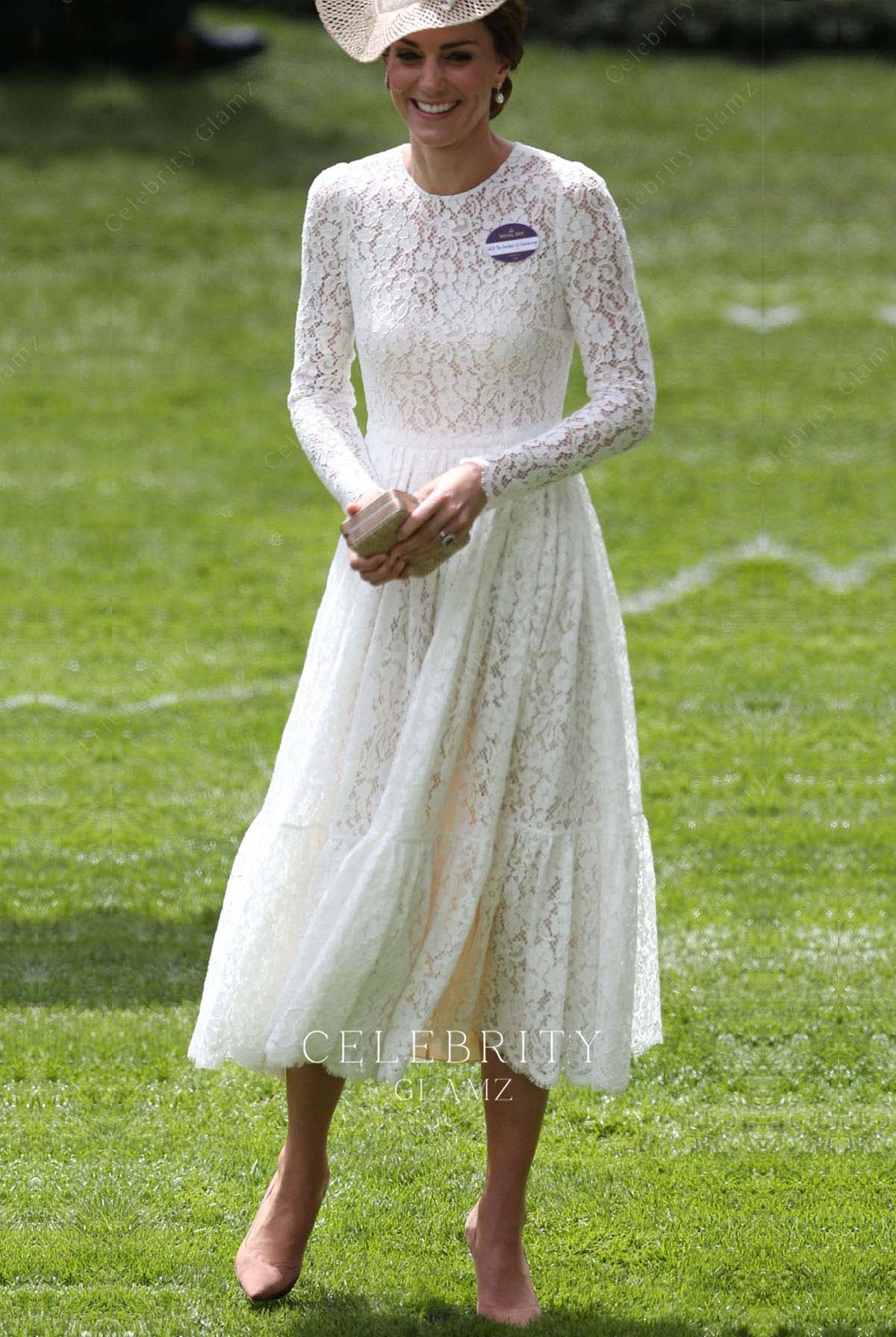 Kate lace long sleeve dress royal ascot dress 2016