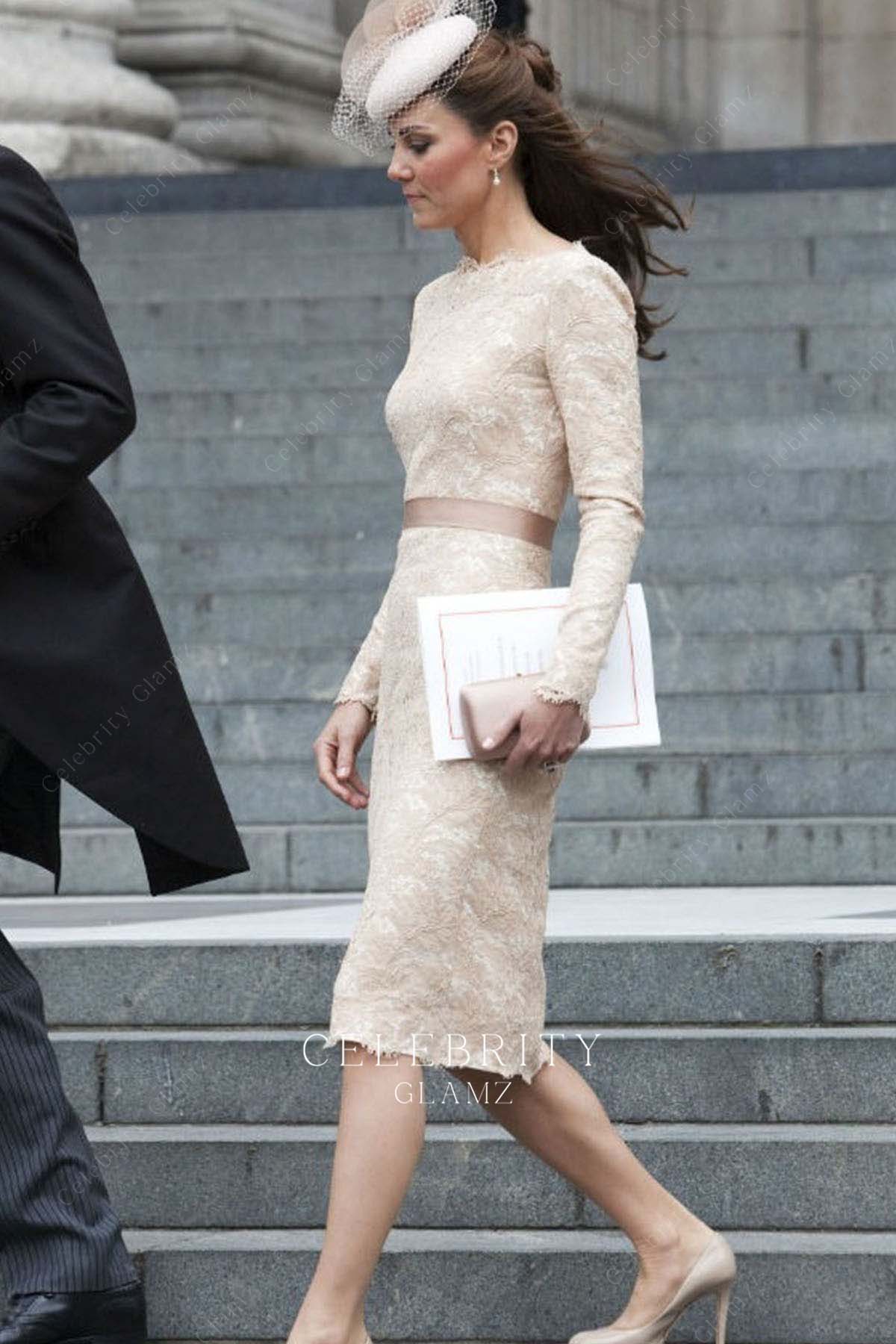 Kate pencil dress queen Elizabeth ii's Diamond jubilee 2012
