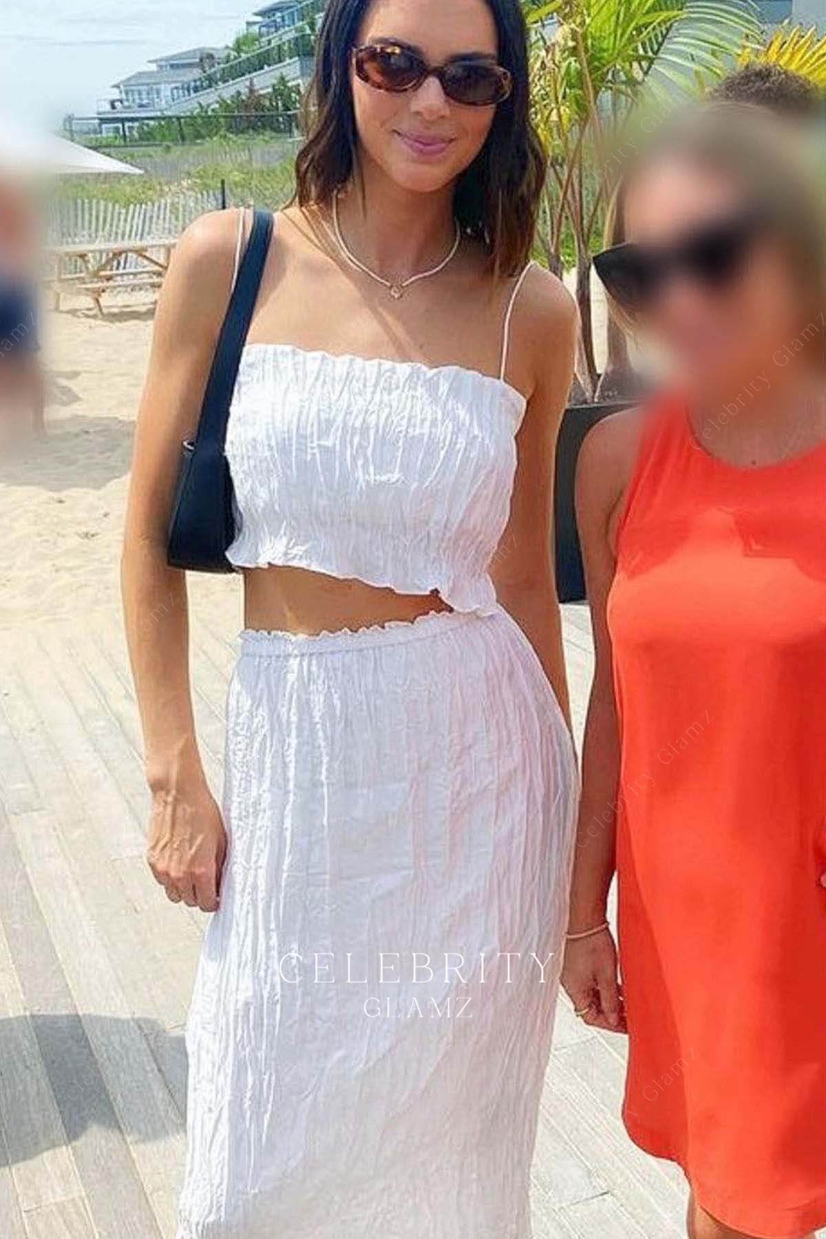 Kendall Jenner two piece dress 818 tasting 2021