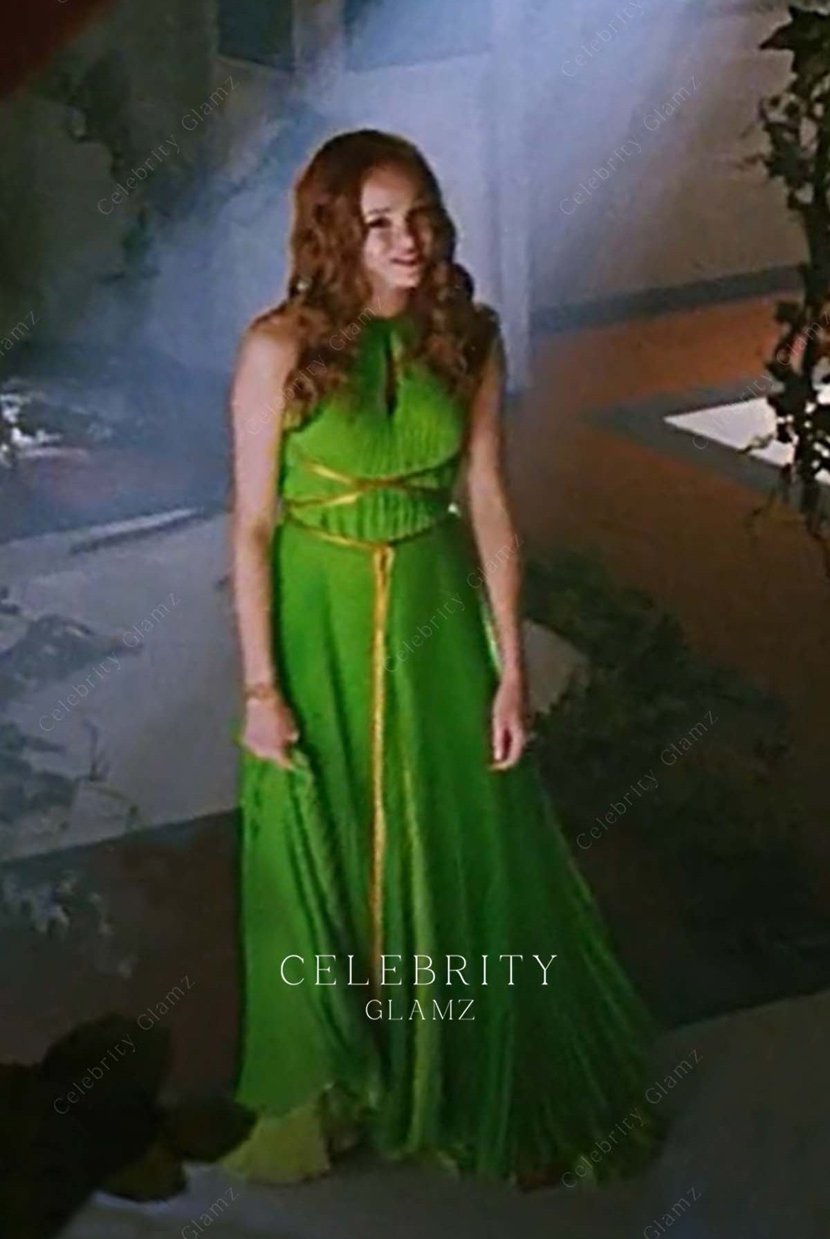 Layla Williams a line dress sky high