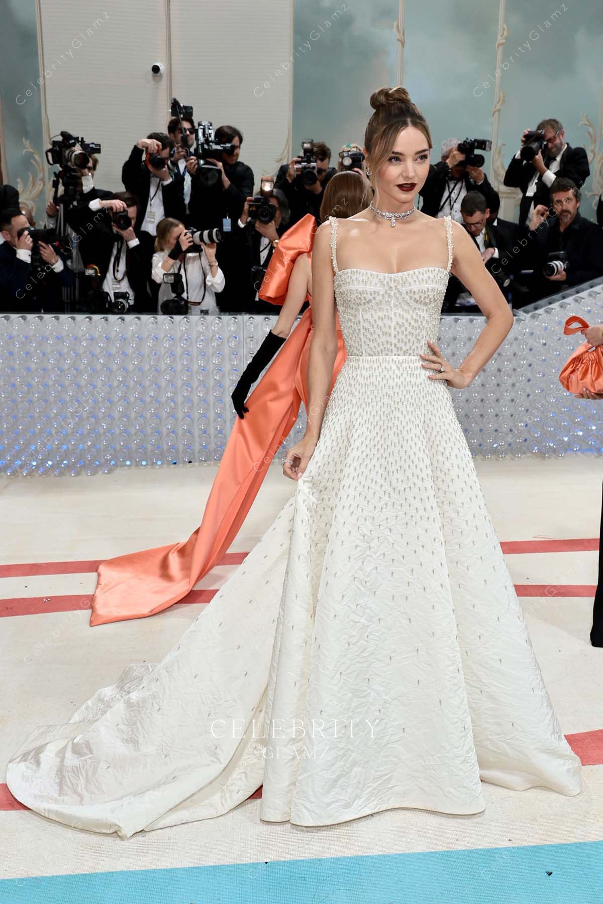 Miranda Kerr a line met gala dress 2023