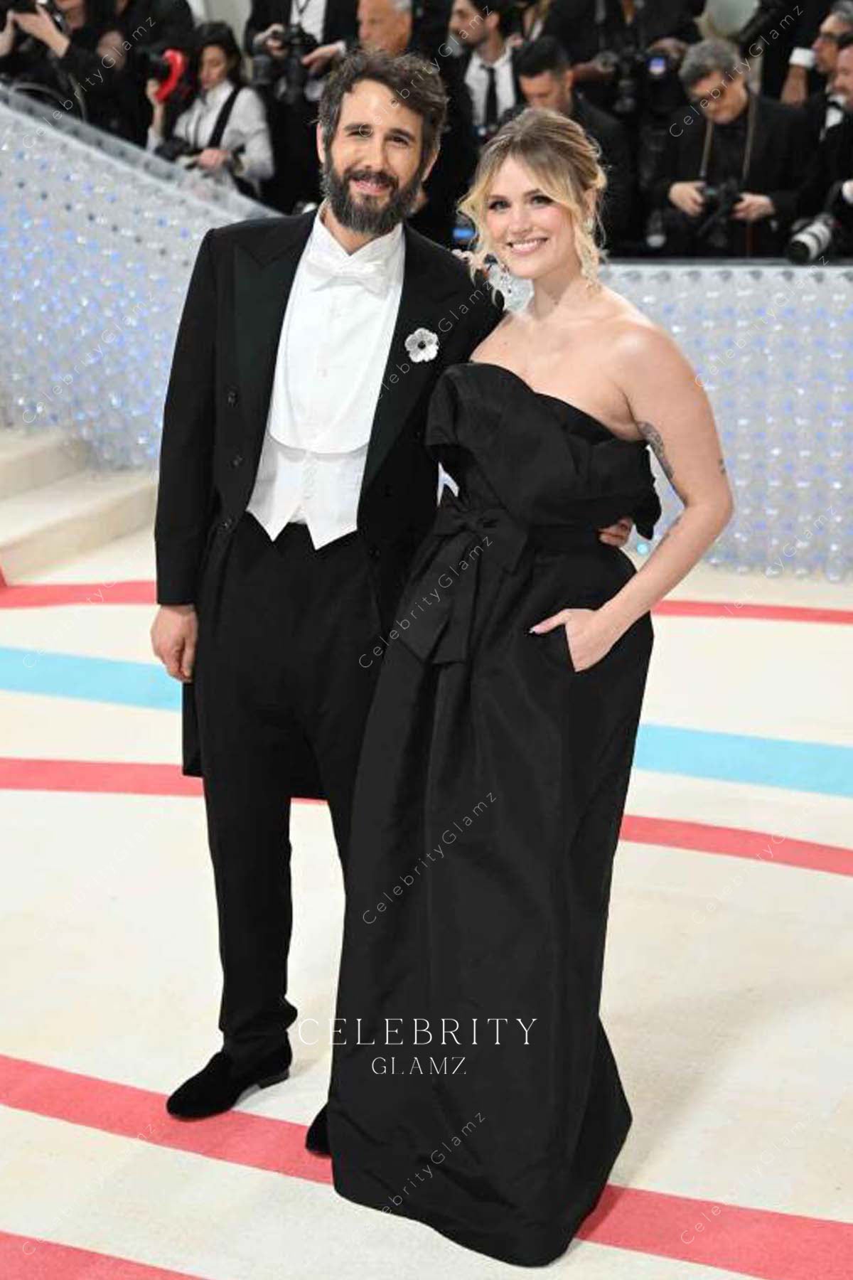 Natalie McQueen black Column met gala 2023 dress