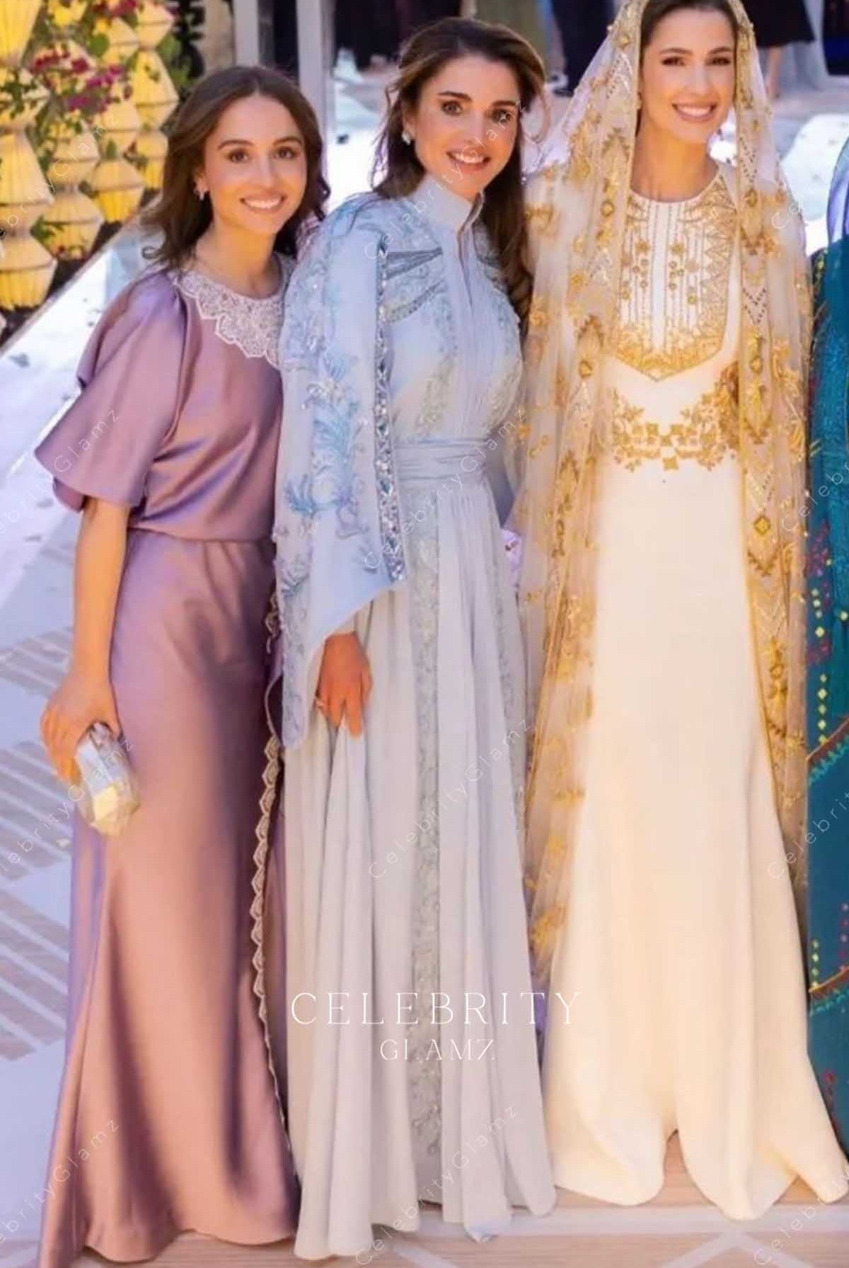 Princess Iman fit flare 2023 Henna party formal dress