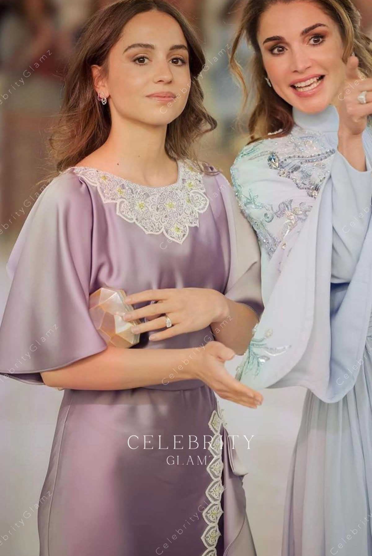 Princess Iman flutter sleeves 2023 Henna party formal dress