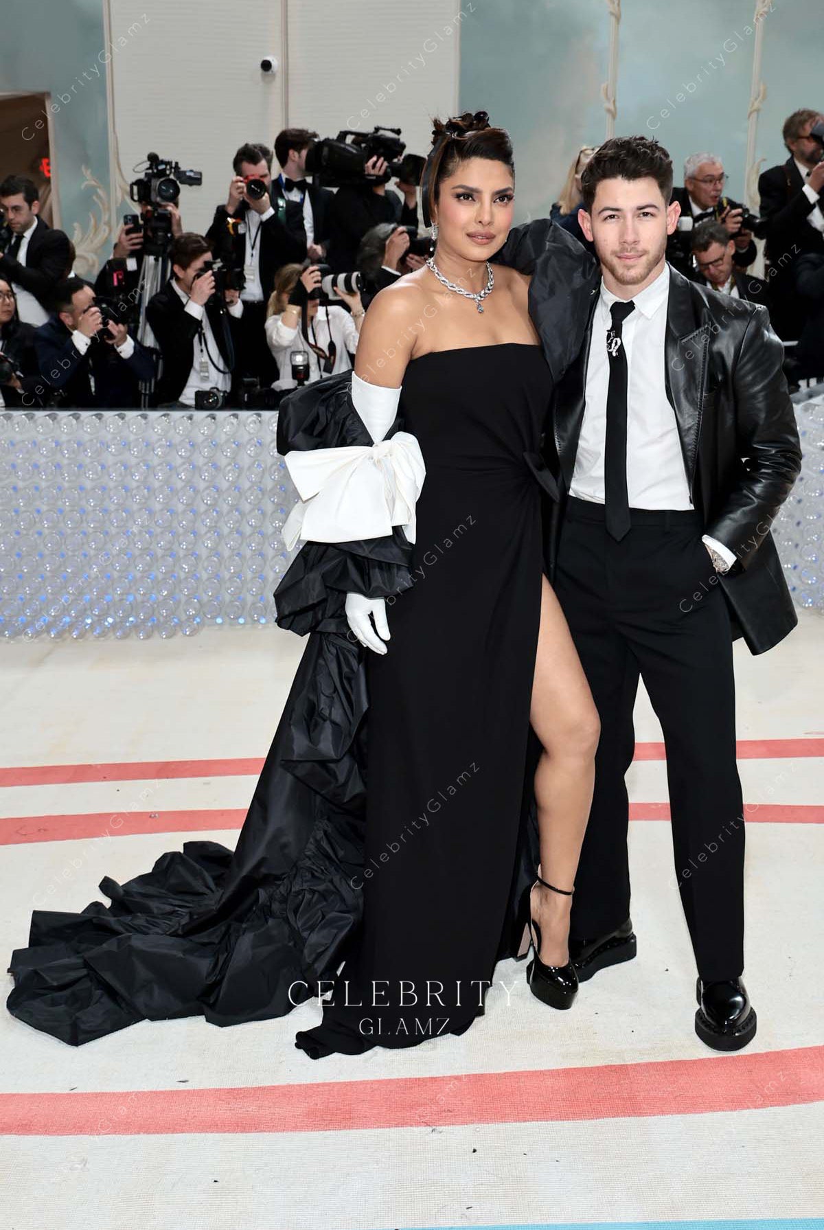 Priyanka Chopra high slit 2023 met gala dress
