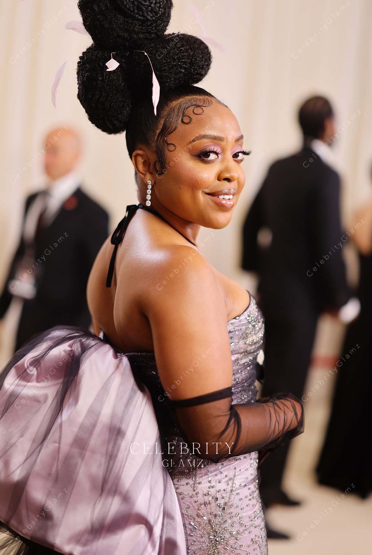 Quinta Brunson halter dress 2023 met gala