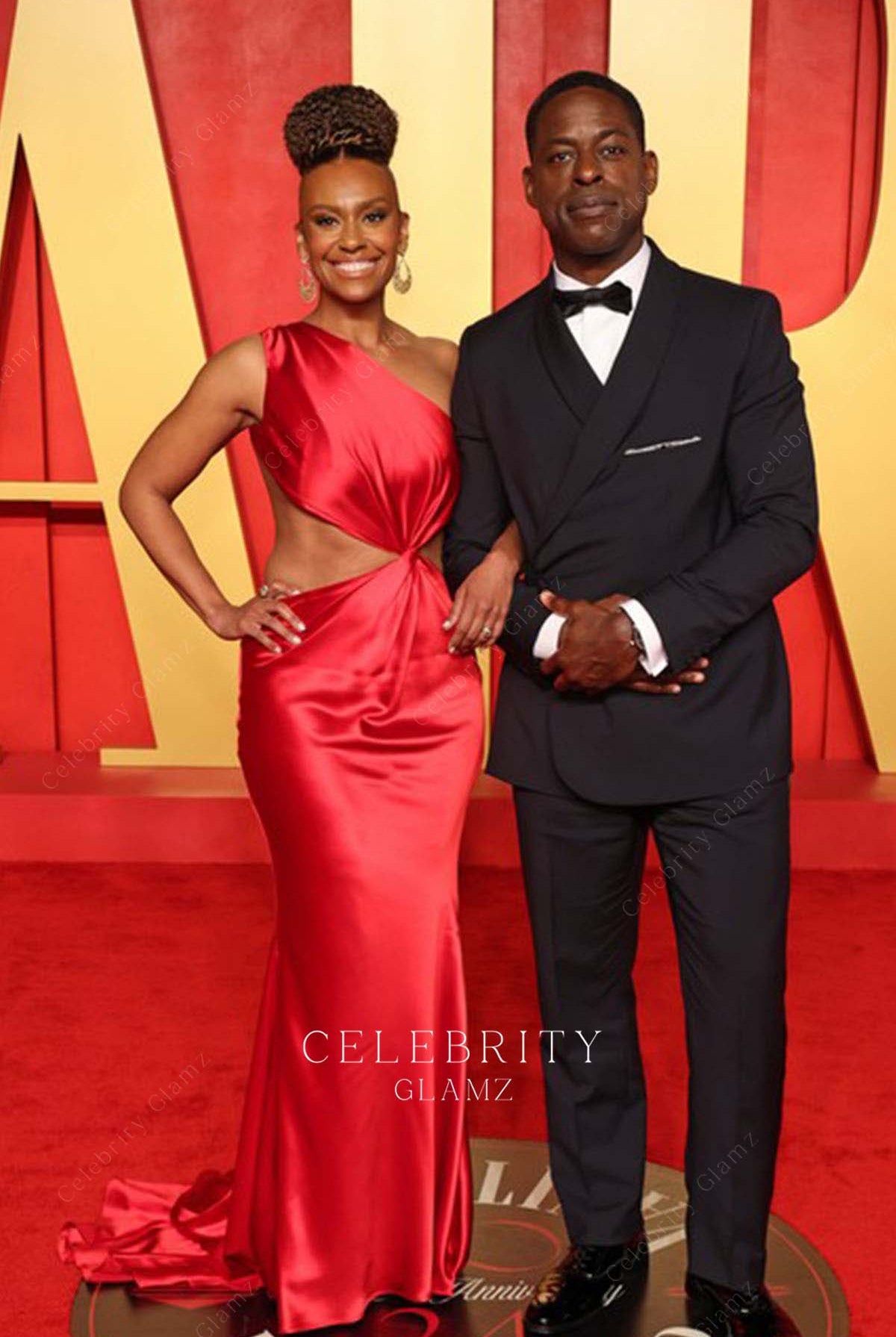 Ryan Michelle Bathe mermaid prom dress 2024 Oscars after party