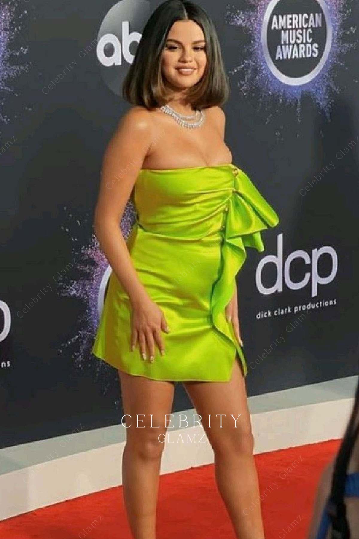 Selena Gomez short dress 2019 American music awards