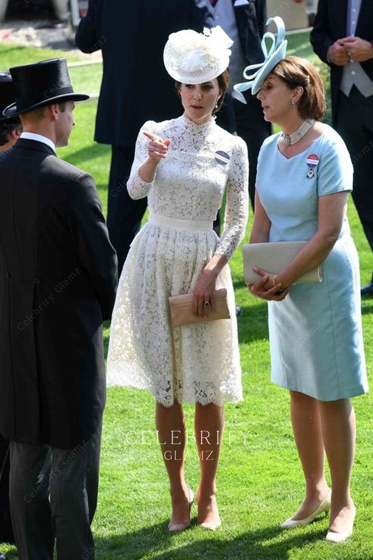 the princess three quarter sleeve dress royal ascot 2017