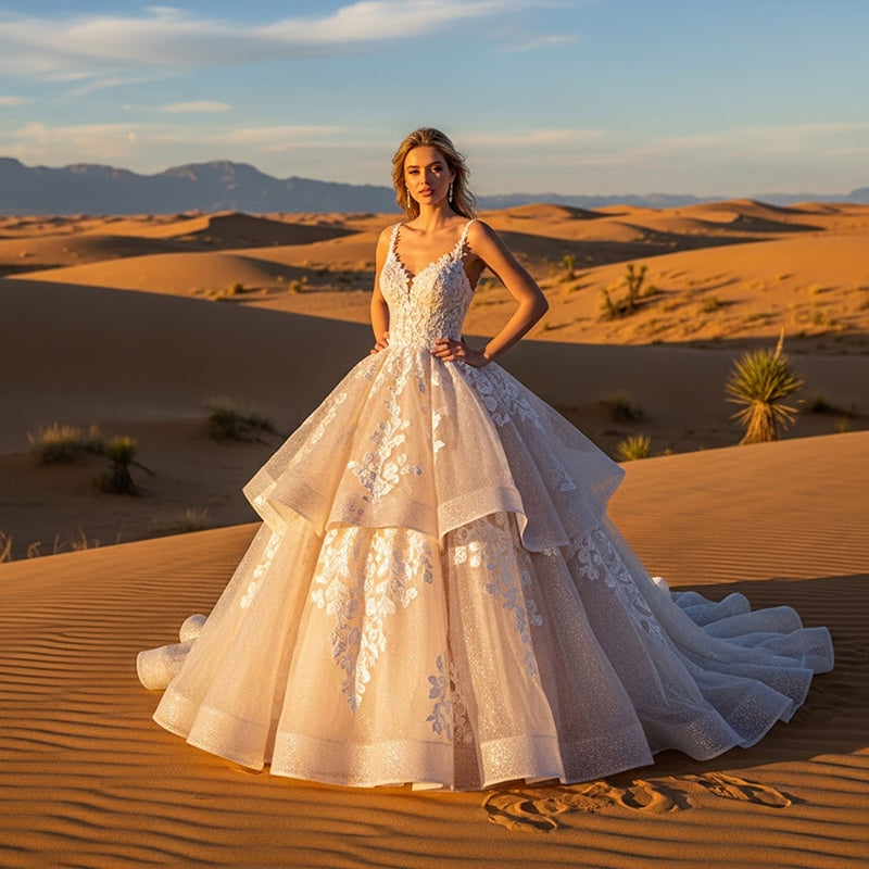 trendy wedding dresses CelebrityGlamz