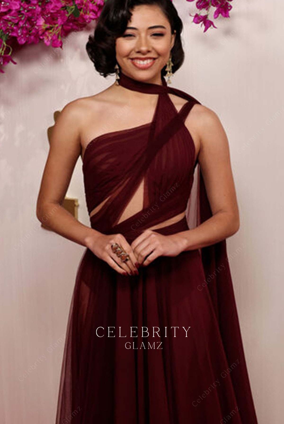 Xochitl Gomez cutout prom dress 2024 red carpet