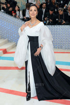 2023 Michelle Yeoh two tone met gala dress
