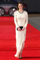 Kate Middleton Sabrina neck long walk to freedom premiere 2013