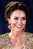 Kate beaded V neck time to die premiere dress