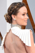 Olivia Wilde illusion back dress academy awards 