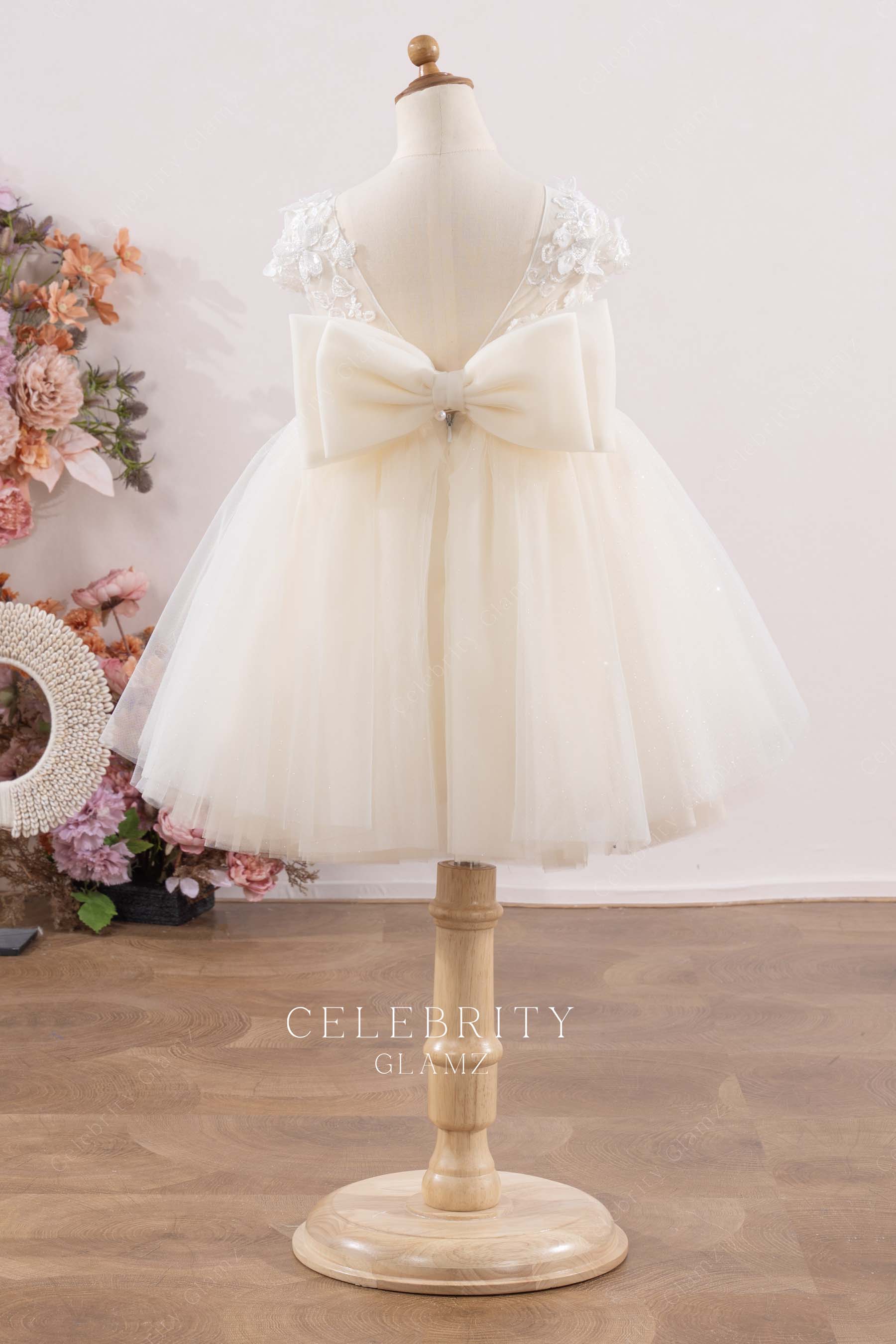 a line flower girl dress