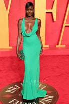 Adut Akech mermaid prom dress 2024 Oscars after party