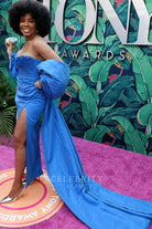 Amber Ruffin high slit evening dress 76th annual tony awards