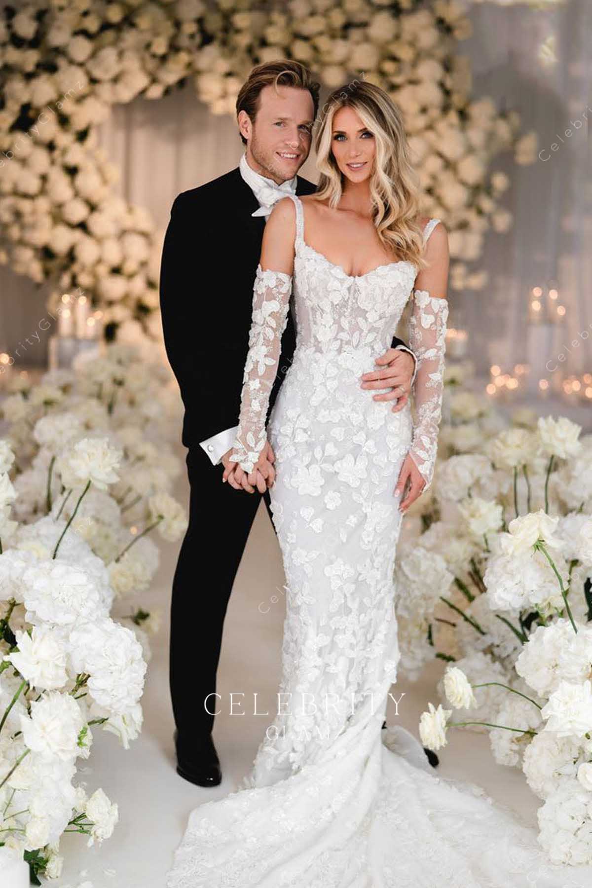 Amelia Tank lace mermaid bridal dress