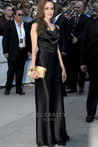 Angelina Jolie black formal dress Toronto film festival 2011