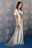 angelina jolie court train critics choice awards 2015 dress