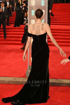 Angelina Jolie court train dress 2018 baftas