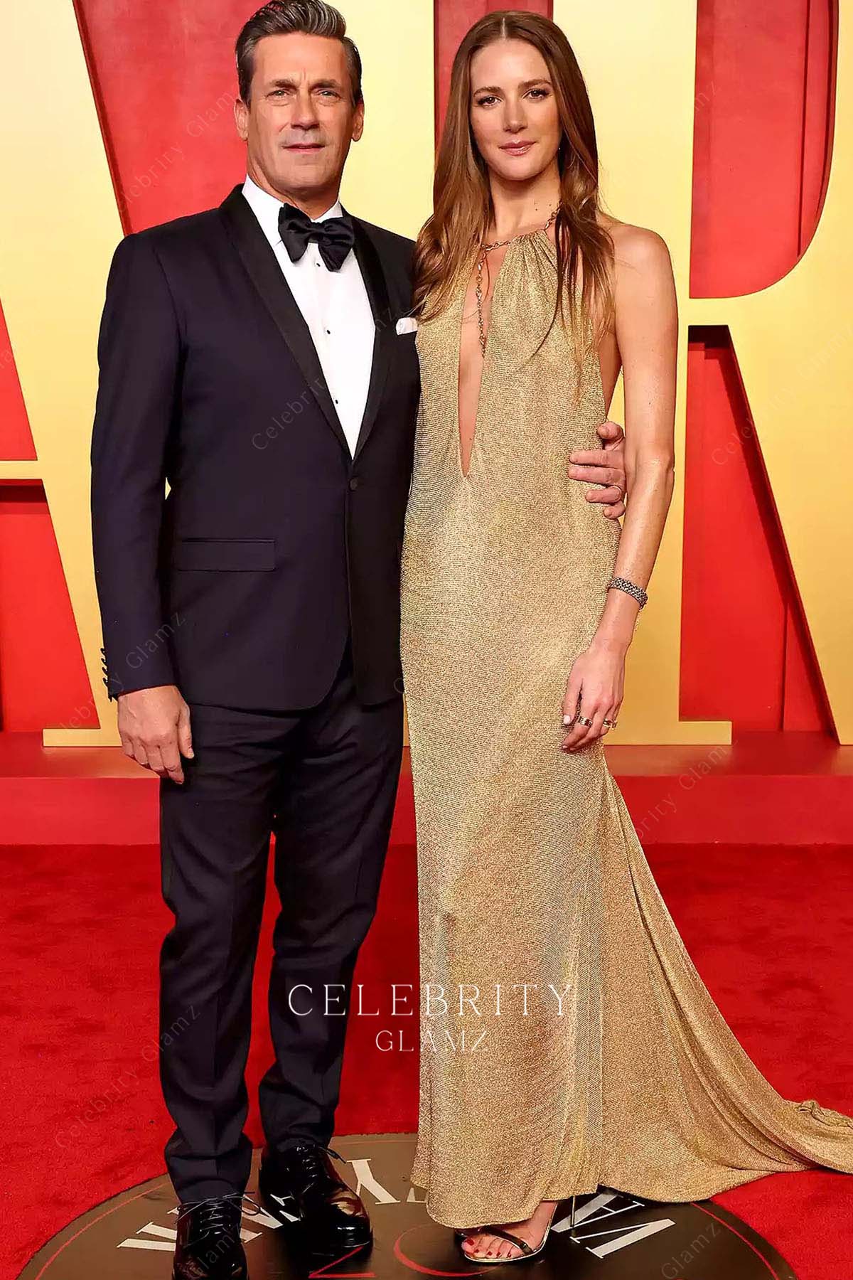 Anna Osceola keyhole prom dress 2024 Oscars after party