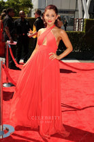 Ariana Grande a line prom dress creative arts Emmy Awards 2012 