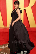 Ariana Greenblatt overskirt prom dress 2024 Oscars after party