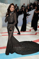 Ashley Park lack mermaid 2023 met gala dress