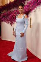 Ava DuVernay court train formal dress 2024 Oscars red carpet