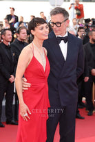 Bérénice Bejo stunning sleeveless prom dress Cannes red carpet 2024