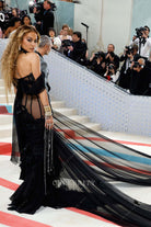 black backless 2023 met gala Rita Ora dress