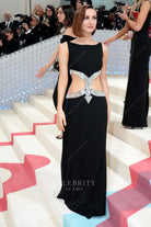 black cutout 2023 met gala Maude Apatow dress