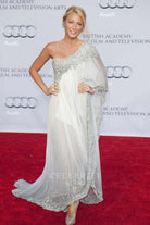Blake Lively asymmetrical dress bafta brits watch gala 2011