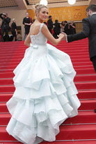 Blake Lively layered a line prom dress Cannes red carpet 2016