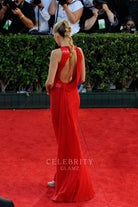 Blake lively panel train prom  dress Emmy awards 2009