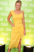 Blake Live yellow formal dress CW network 's celebration party 2007