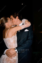 Camille Charrie illusion lace wedding dress