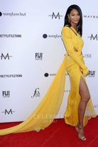 Chanel Iman panel train daily front row's fashion la awards 2019