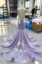crystals trumpet chapel train prom dress