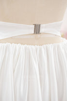 cutout back wedding dress
